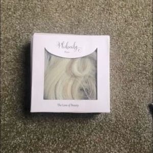 Blonde Hair Extension by Philocaly platinum Dream 22-24”